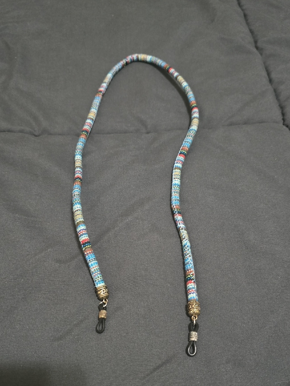 Multicolor Boho Native Womens Woven Eyewear Chain Cord